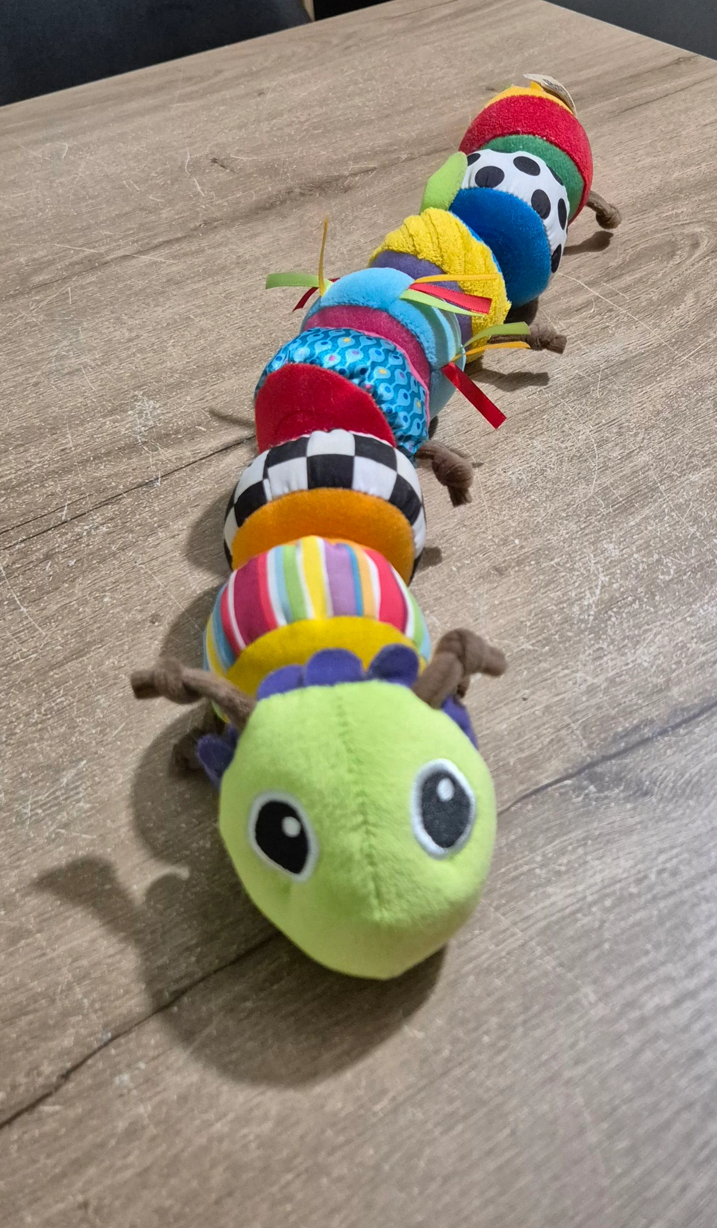 Peluche d'éveil Camille la chenille  – photo 3
